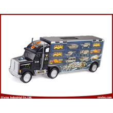 Militar Toys Truck Carry Case con 7PCS Toys Cars